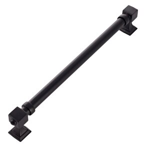 Zümra Siyah 224 Mm  Kulp Lüks Country Mutfak Mobilya Dolap Çekmece Kulpu 224 mm