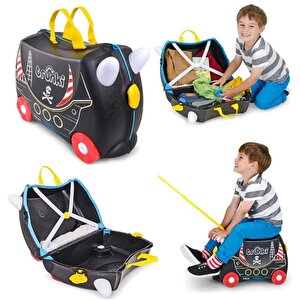 Trunki Korsan Pedro Binilen Ve Sürülen Çocuk Bavulu