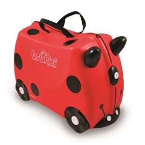 Trunki Uğurböceği Harley Binilen Ve Sürülen Çocuk Bavulu