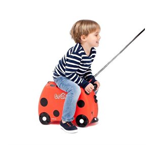 Trunki Uğurböceği Harley Binilen Ve Sürülen Çocuk Bavulu