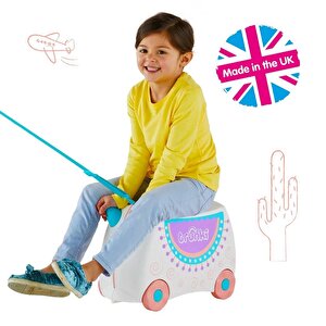 Trunki Lama Lola Binilen Ve Sürülen Çocuk Bavulu