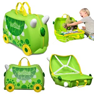 Trunki Dinozor Dudley Binilen Ve Sürülen Çocuk Bavulu