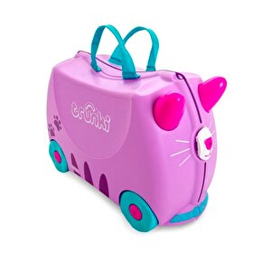 Trunki Kedi Cassie Binilen Ve Sürülen Çocuk Bavulu