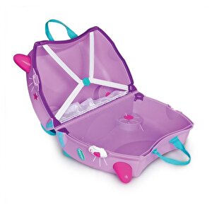 Trunki Kedi Cassie Binilen Ve Sürülen Çocuk Bavulu