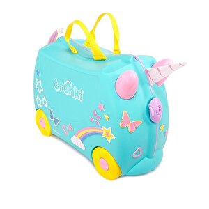 Trunki Una Unicorn Binilebilen Ve Sürülen Çocuk Bavulu