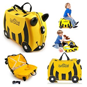 Trunki Arı Bernard Binilen Ve Sürülen Çocuk Bavulu
