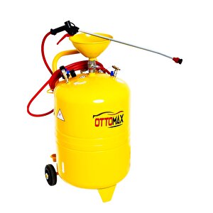 pro Oto Yıkamacılara Ve Galericilere Özel Set 100 Litre Köpük Tankı 50 Litre Sessiz Kompresör