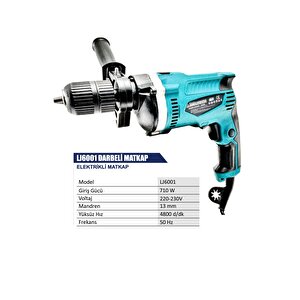 İbeltech Jl6001 13 Mm Elektrikli Darbeli Matkap