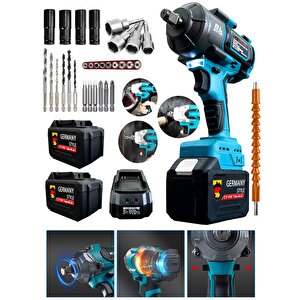 Dh-150 1000 Nm Kademeli Somun Sökme Araç Bijon Sıkma Torklu Somun Sökme Makinesi