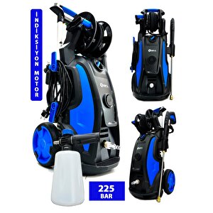 Rapco 225 Bar İndiksiyon Motor 3200 Watt Profesyonel Yüksek Basınçlı Yıkama Makinesi