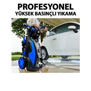 Rapco 225 Bar İndiksiyon Motor 3200 Watt Profesyonel Yüksek Basınçlı Yıkama Makinesi