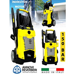 İtalyan Pompa 150 Bar İndiksiyon Motor Profesyonel Yüksek Basınçlı Yıkama Makinesi
