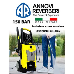 İtalyan Pompa 150 Bar İndiksiyon Motor Profesyonel Yüksek Basınçlı Yıkama Makinesi