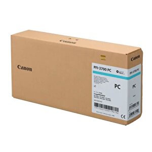 Pfi-3700 Pc (photo Cyan) Fotoğraf Cyan Orijinal Mürekkep Kartuş 700 Ml. (6451c001)