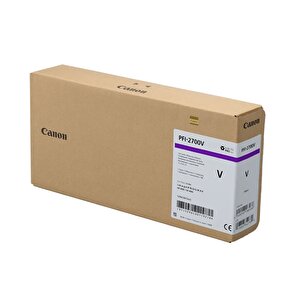 Pfi-2700 V (violet) Mor Orijinal Mürekkep Kartuş 700 Ml. (5296c001)