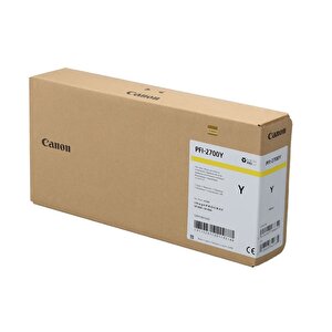 Pfi-2700 Y (yellow) Sarı Orijinal Mürekkep Kartuş 700 Ml. (5291c001)