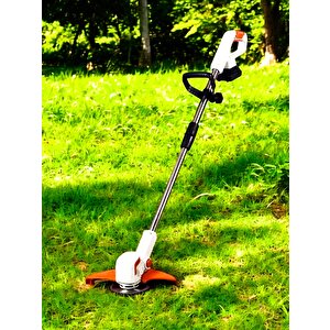 Maxstar Pro-s Çift Akülü Şarjlı Kenar Ot Çalı Çim Biçme Kesme Tırpan Makinesi