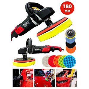 Rdx 1200 Watt Profesyonel Detay Pasta Cila Temizlik Seti Polisaj Makinesi