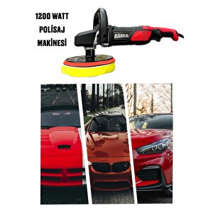 Rdx 1200 Watt Profesyonel Detay Pasta Cila Temizlik Seti Polisaj Makinesi
