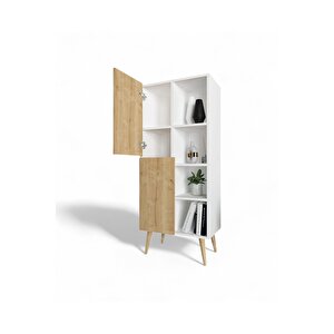Tex Kitaplık / Raflı Kitaplık / Dekoratif Kitaplık