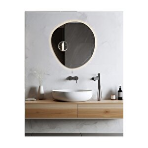 Flora Fuen Banyo Aynası Led Işıklı / Makyaj Aynası Lavabo Aynası / Ledli Ayna