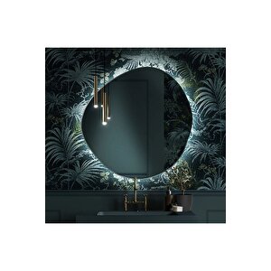 Flora Fuen Banyo Aynası Led Işıklı / Makyaj Aynası Lavabo Aynası / Ledli Ayna