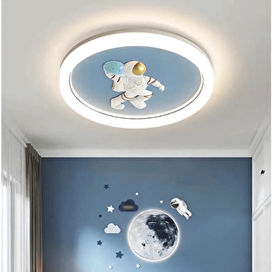 Modern Tasarım 3 Renk Ledli Plafonyer Ledli Avize Çoçuk Odası Avizesi