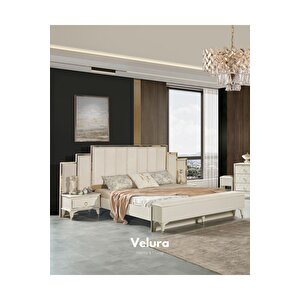 Sedef Yatak Odası Takımı (dolap + Şifonyer + Komodin + Karyola) 160x200 cm