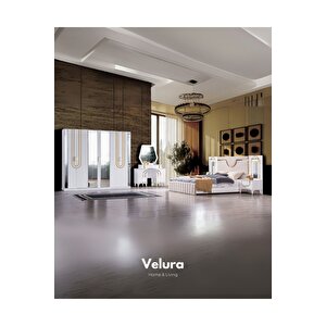 Sole Yatak Odası Takımı (dolap + Şifonyer + Komodin + Karyola) 160x200 cm