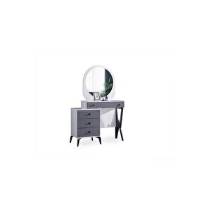 Stil (antrasit) Modern Aynalı Şifonyer