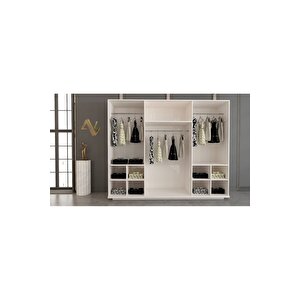 Yuvam Yatak Odası Takımı (dolap + Şifonyer + Komodin + Karyola) 160x200 cm