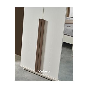 Hazal Modern 6 Kapaklı Aynalı Gardırop (dolap)