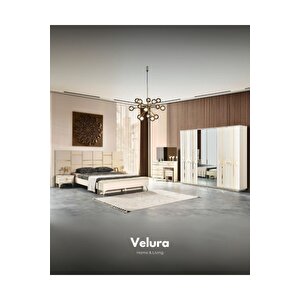 Kristal Modern 6 Kapaklı Aynalı Gardırop (dolap)