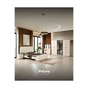 Vizyon Modern 6 Kapaklı Aynalı Gardırop (dolap)