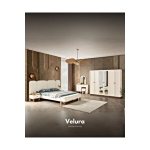 Sude Modern 6 Kapaklı Aynalı Gardırop (dolap)