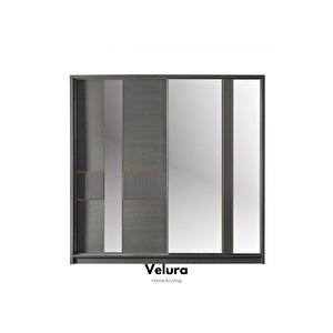 Still Modern Sürgülü Aynalı Gardırop (dolap) 240x210 cm