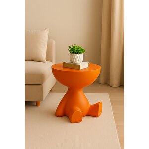 Tedy Yan Sehpa & Ayıcık Zigon Sehpa & Pinterest Sehpa Modeli - Turuncu