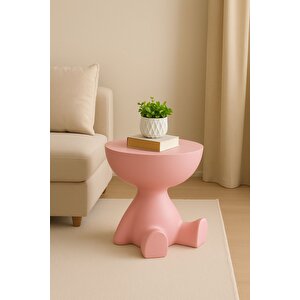 Tedy Yan Sehpa & Ayıcık Zigon Sehpa & Pinterest Sehpa Modeli - Pembe