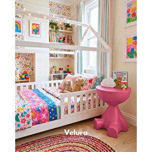Tedy Yan Sehpa & Ayıcık Zigon Sehpa & Pinterest Sehpa Modeli - Pembe