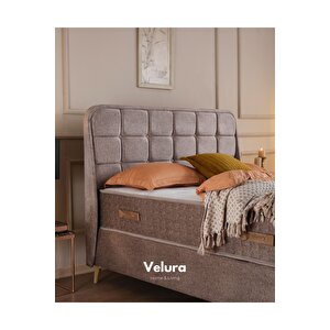 Cozy Çift Kişilik Yatak Baza Başlık Seti (180 X 200)