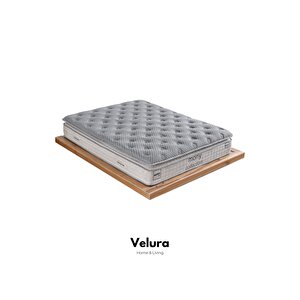 Viscopratic Ped Tek Kişilik Yatak Baza Başlık Seti (90 X 200)