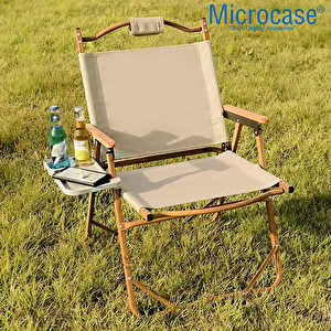Microcase Kamp Sandalyeleri Için Çok Amaçlı Sehpa Bardaklık Telefon Tutucu 285x170 Al5278