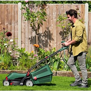 Bosch Universal Rotak 37 Çim Biçme Easygrasscut 23 Kenar Kesme Misina Eldiven Gözlük Sprey Seti