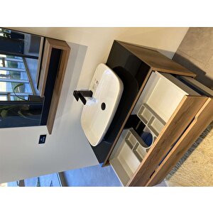 Orka Galia 100 Cm Lidya Banyo Dolabı Alt Modül Ve Lavabo