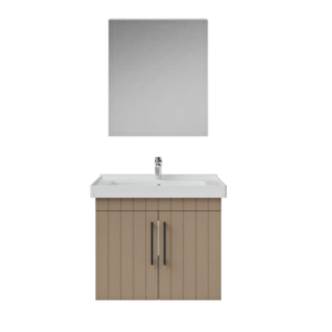 D20.ld065.kpk.clk D20 65 Cm Banyo Dolabı Ve Düz Ayna Takım Dafne