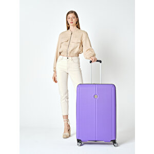 Pierre Cardin 3'lü Valiz Seti Lila 04pc6500