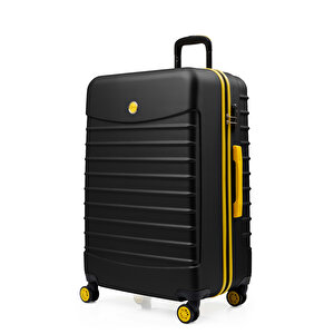 3'lü Valiz Seti Büyük Boy - Orta Boy - Kabin Boy Siyah 1168