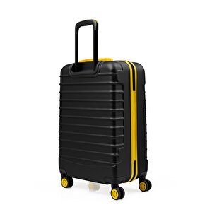 3'lü Valiz Seti Büyük Boy - Orta Boy - Kabin Boy Siyah 1168