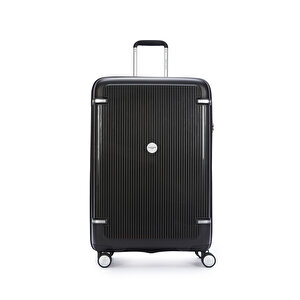 Pierre Cardin Polipropilen Valiz 3'lü Valiz Seti Siyah 04pc7070