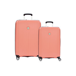 2'li Valiz Seti Büyük Boy - Orta Boy Mercan 04pc6500